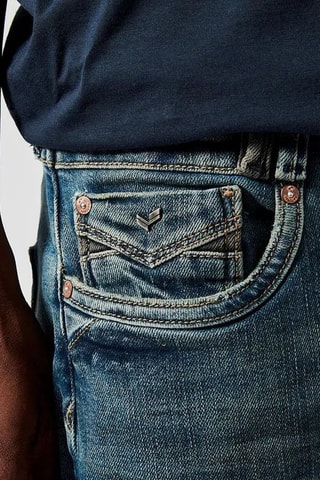 Jean délavé Krik  - Bleu