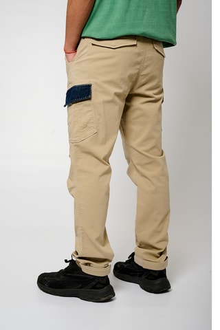 Pantalon cargo Tiago - Beige