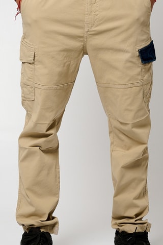 Pantalon cargo Tiago - Beige