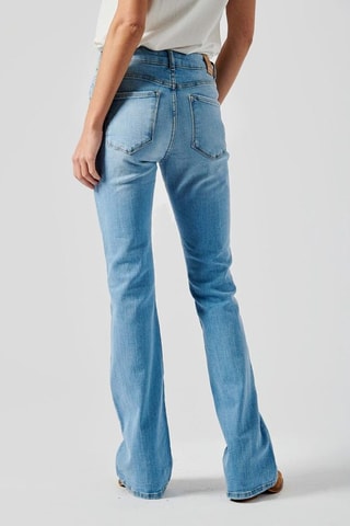 Jeans flare Lucky - Hemelsblauw