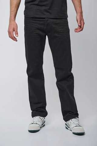 Jeans recht model - Zwart