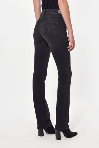 Jean bootcut taille haute - Noir