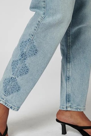 Jeans carotte Brena - Hemelsblauw