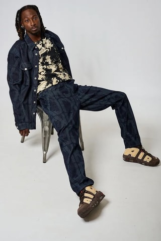 Jean regular Drope - Bleu