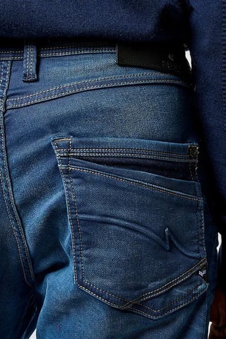 Jean droit Aiden - Bleu