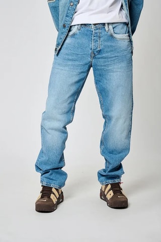Jean droit Akast - Bleu