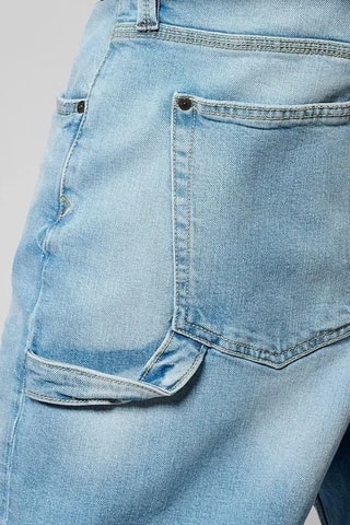 Jean relaxed délavé Aldor - Bleu