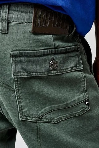 Jean cargo Azer  - Kaki