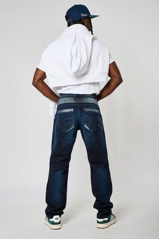 Jean droit Toby - Bleu marine