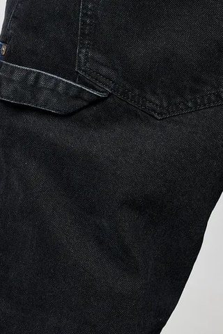 Jean droit Arper - Bleu et noir
