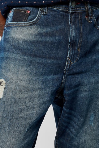 Jean relaxed Robin - Bleu