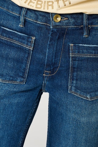 Jeans flared Bea  - Blauw