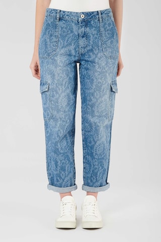 Jean cargo 7/8 Bago - Bleu