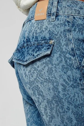 Jean cargo 7/8 Bago - Bleu