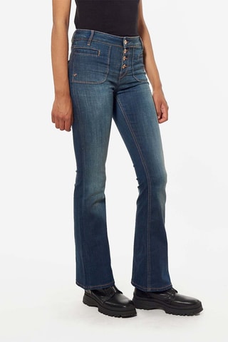 Jean flare Lucky - Bleu marine