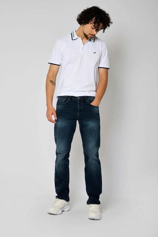 Jean droit Datte - Bleu