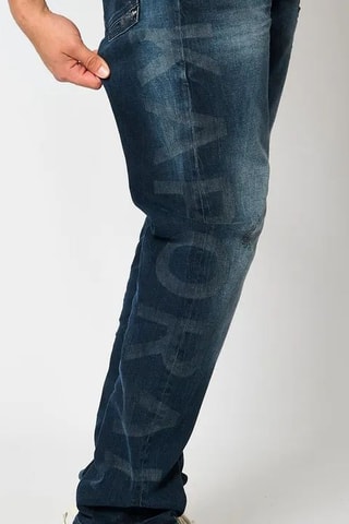 Jean droit Datte - Bleu