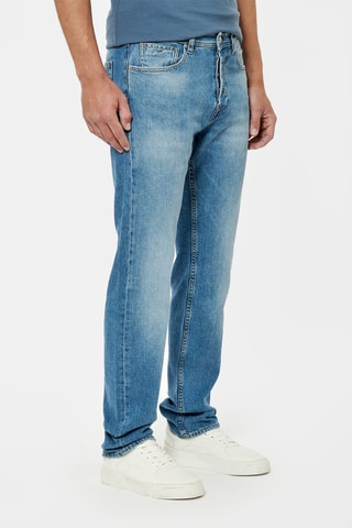 Jean droit Datte - Bleu