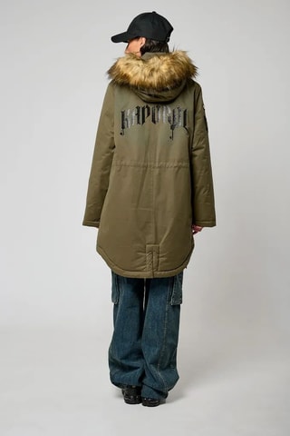 Parka regular Manon - Kaki