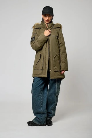 Parka regular Manon - Kaki