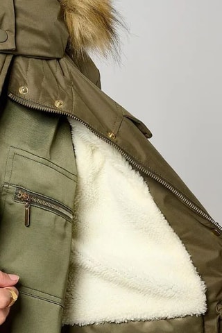 Parka regular Manon - Kaki