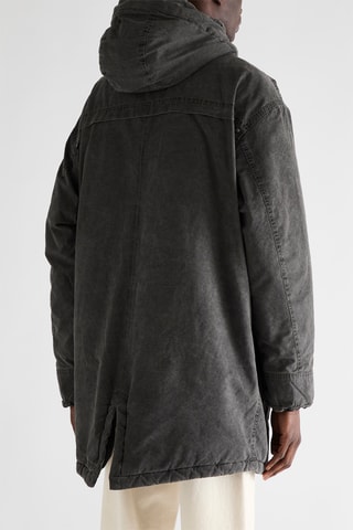 Parka à capuche Bruno - Noir