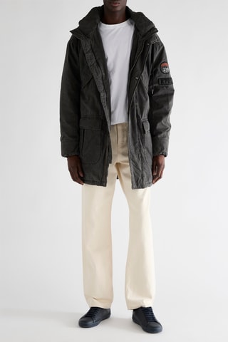 Parka à capuche Bruno - Noir