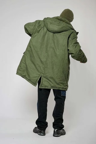 Parka à capuche Bruno - Kaki
