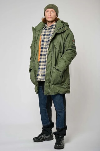 Parka à capuche Bruno - Kaki