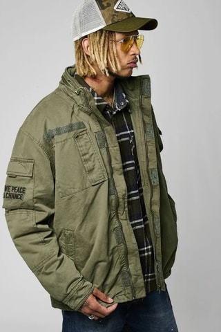 Veste à capuche Brian - Kaki