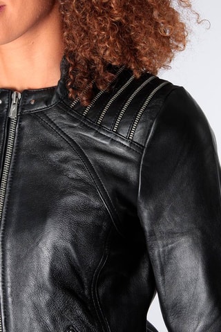 Leren Jasje Gabri Zwart