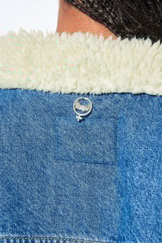 Veste en jean Ema - Bleu roi