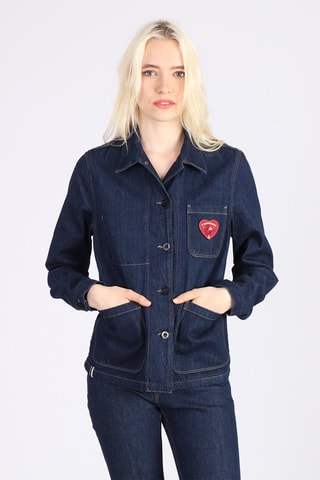 Veste en jean Margo - Bleu marine