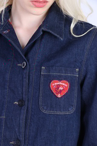 Veste en jean Margo - Bleu marine