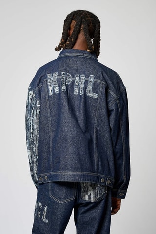 Veste regular Aran - Bleu