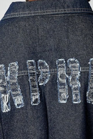 Veste regular Aran - Bleu