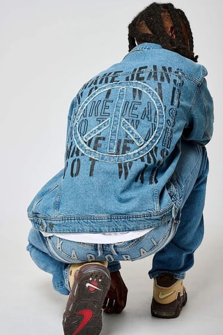 Veste regular en jean Ammo - Bleu