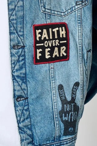 Veste regular en jean Ammo - Bleu