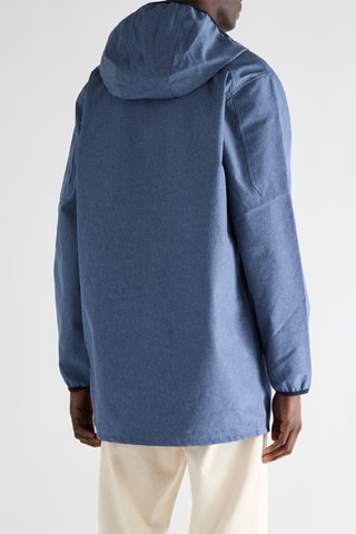 Parka à capuche Badox - Bleu