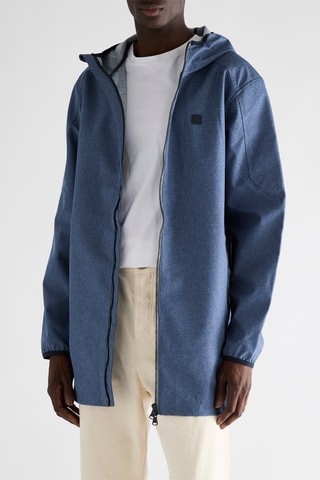 Parka à capuche Badox - Bleu