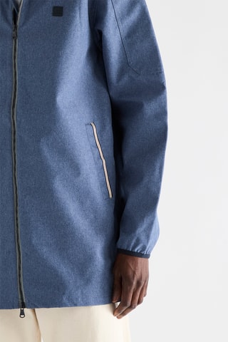 Parka à capuche Badox - Bleu