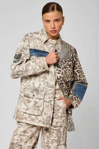 Veste saharienne regular Silex - Beige