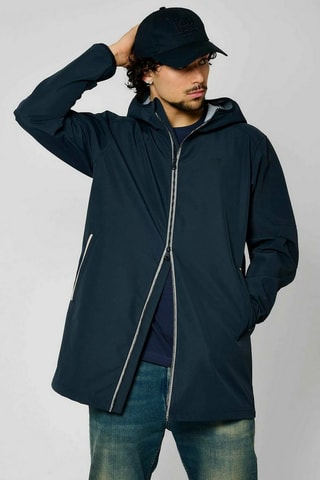 Parka à capuche Badox - Bleu