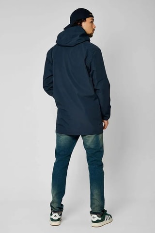 Parka à capuche Badox - Bleu