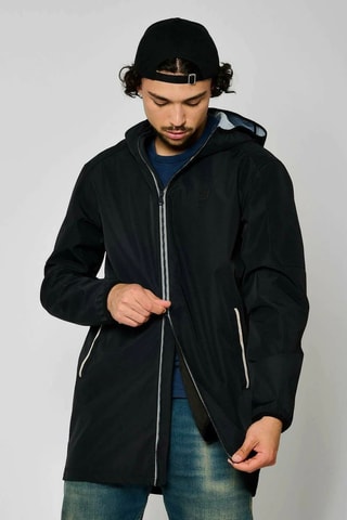 Parka à capuche Badox - Noir