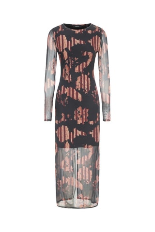 Robe longue fendue Most - Noir