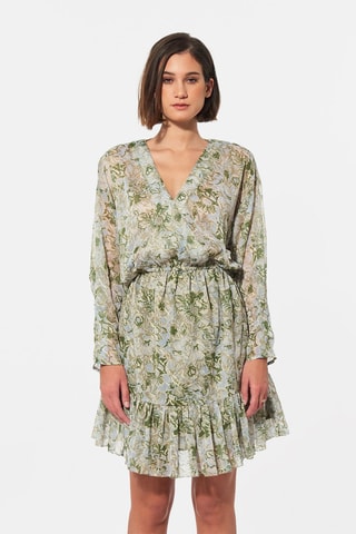 Robe patineuse Bengu - Kaki