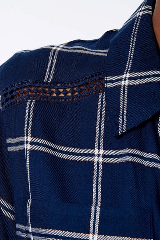 Robe chemise Blair - Bleu marine