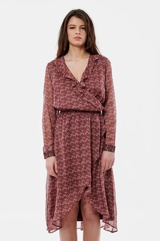 Robe portefeuille Bibi - Rouge