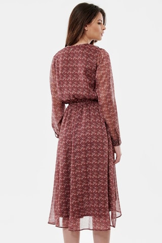 Robe portefeuille Bibi - Rouge